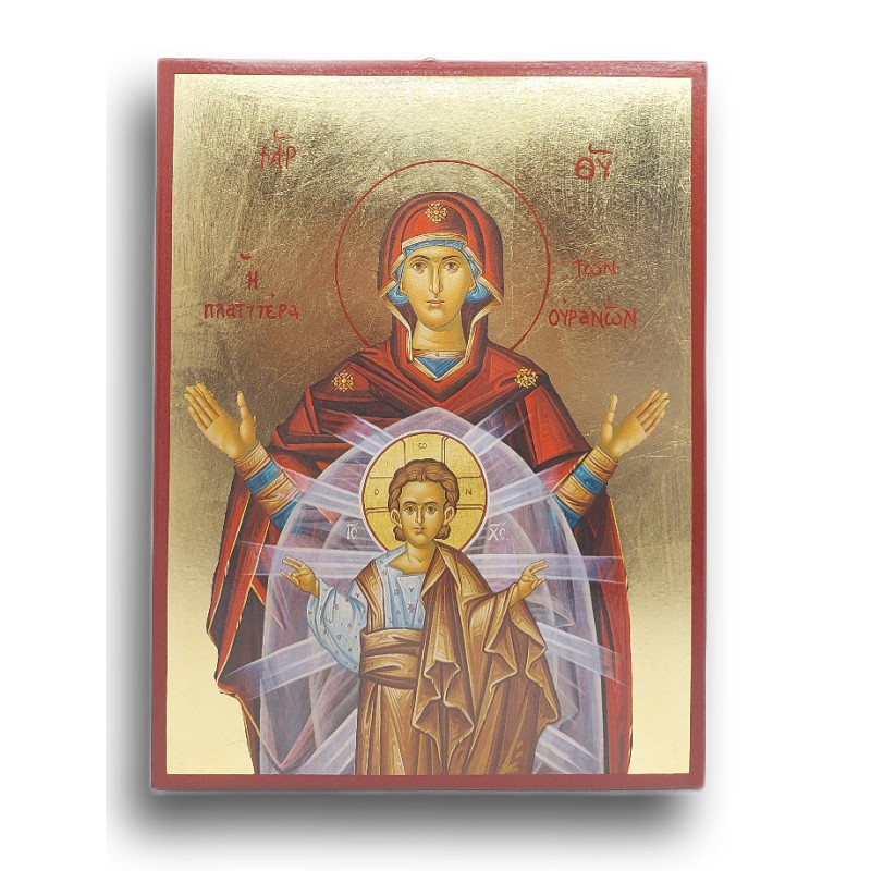 Ikona Panny Marie Prostornější než Nebe, Matky a Ochranitelky