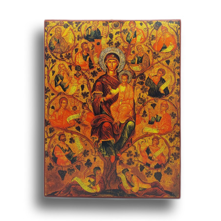 Ikona Panny Marie Jišajova kořene, Matky Církve