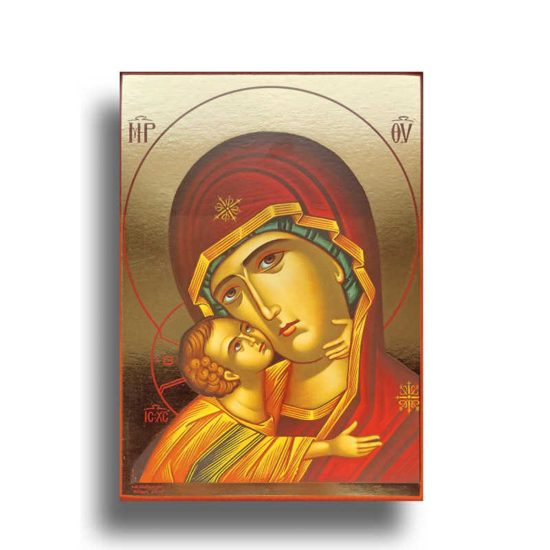 Ikona Přesvaté Bohorodice s Kristem, Symbol Matčiny Lásky