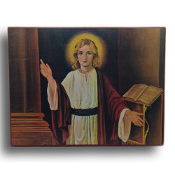 Ikona Dvanáctiletého Ježíše v Chrámě, Znamení Předčasné Moudrosti
