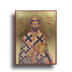 Ikona Svatého Augustina z Hippa, Myslitele a Církevního Otce