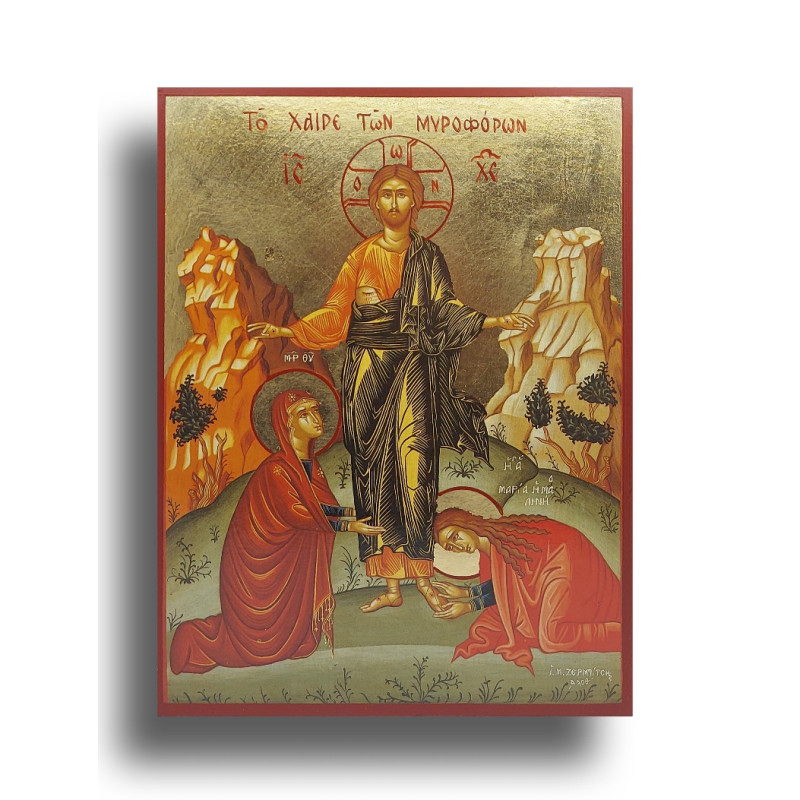 Ikona Pomazání Krista Spasitele, Scéna z Nového Zákona