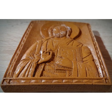 Vosková Ikona žehnajícího Krista