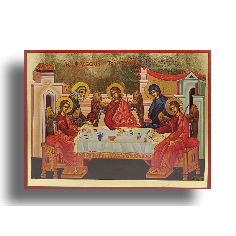 Ikona Navštívení sv. Trojice u Abraháma