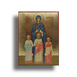 Ikona svaté Sofie a jejích dcer