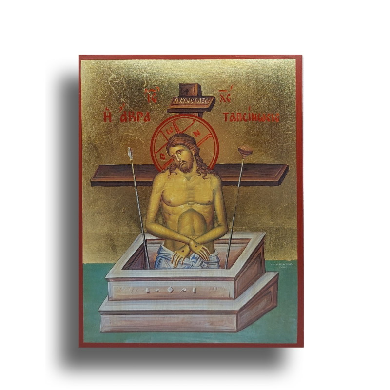 Ikona Kristus - muž bolesti