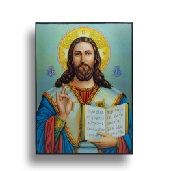 Ikona Žehnající Kristus - Já jsem Světlo
