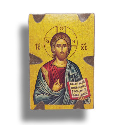 Magnetka s ikonou žehnajícího Krista