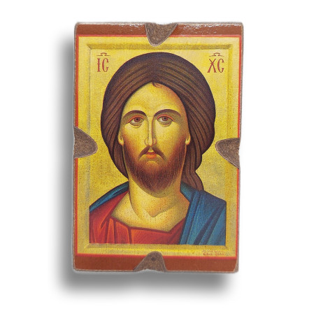 Magnetka s ikonou žehnajícího Krista portrét