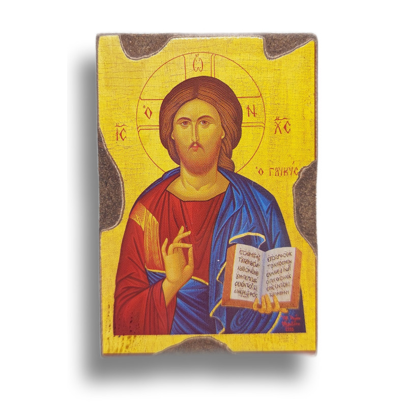 Magnetka s ikonou žehnajícího Krista VI.