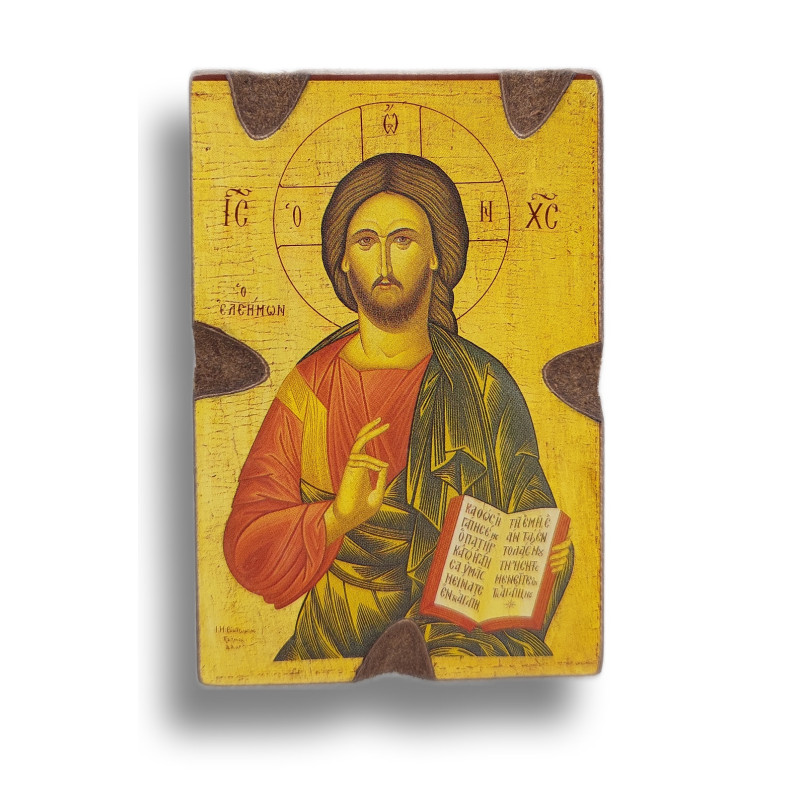 Magnetka s ikonou žehnajícího Krista VIII.