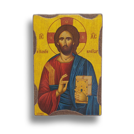 Magnetka s ikonou žehnajícího Krista IX.