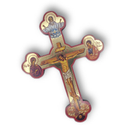 Byzantský kříž s ikonami