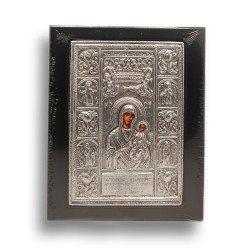 Kovová ikona Panny Marie Sumela