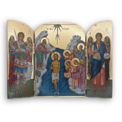 Triptych Křest Páně