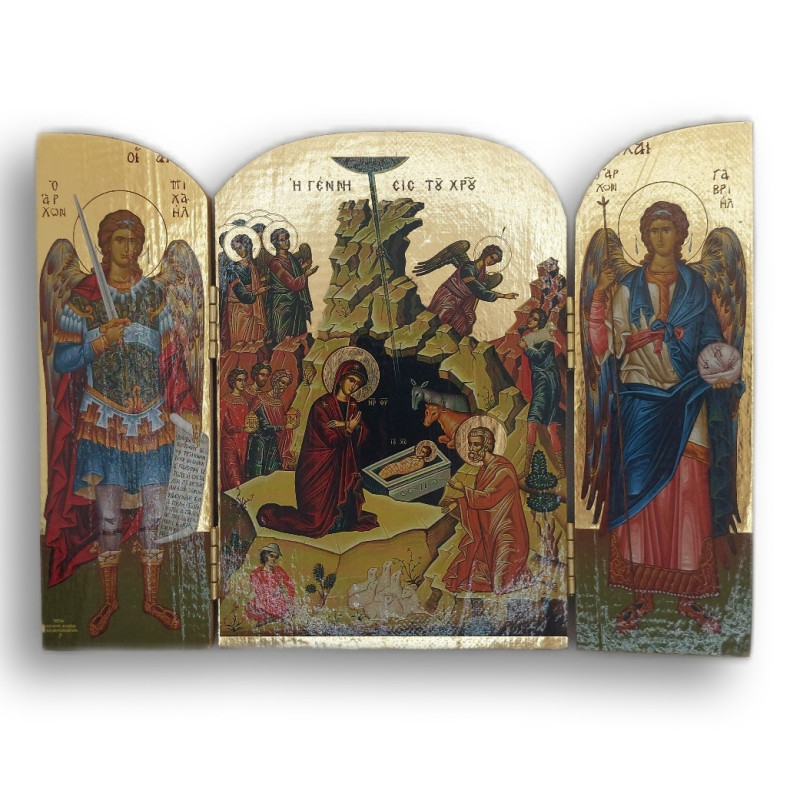 Triptych Narození Páně