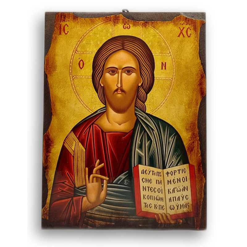 Ikona žehnajícího Krista