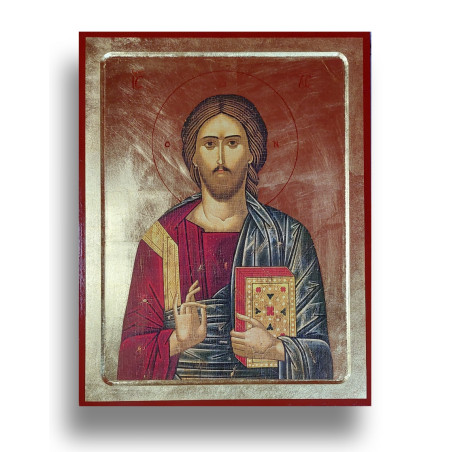 Ikona Krista Žehnajícího - kopie z Athosu