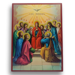 Ikona Vylití Ducha Svatého o Letnicích