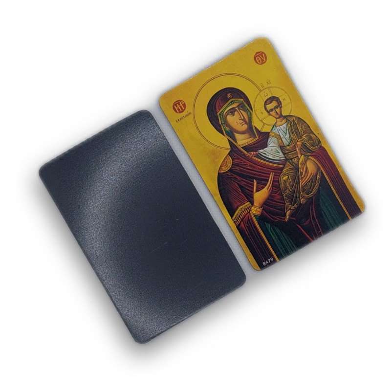 Magnetka s ikonou Panny Marie "Hodegetrie" a Ježíšem