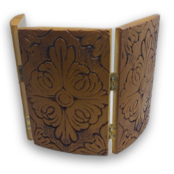 Triptych Deisis: Žehnající Kristus, Panna Marie a Sv. Jan Křtitel III.