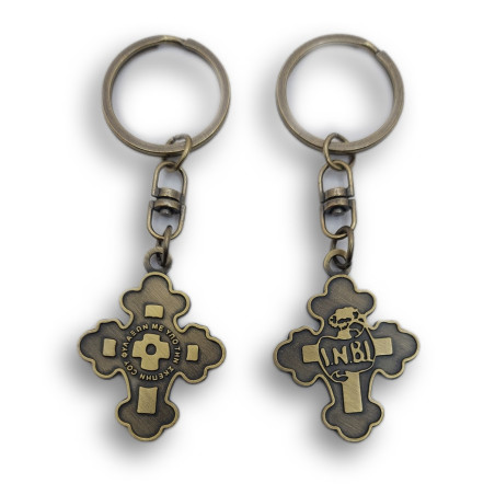 Klíčenka se starověkým křížem