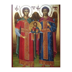 Ikona svatých archandělů Michaela a Gabriela