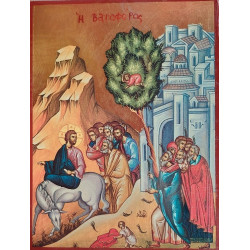 Slavnostní Kristův vjezd do Jeruzaléma