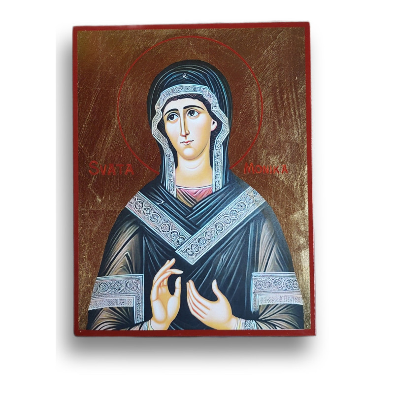 Ikona svaté Moniky, matky sv. Augustina