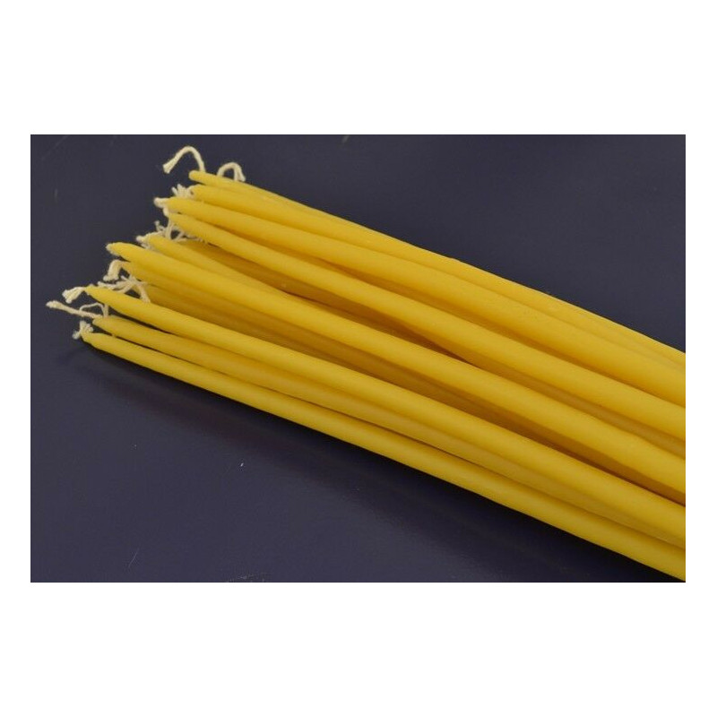 Ortodoxní kostelní svíčky z včelího vosku 950 gr