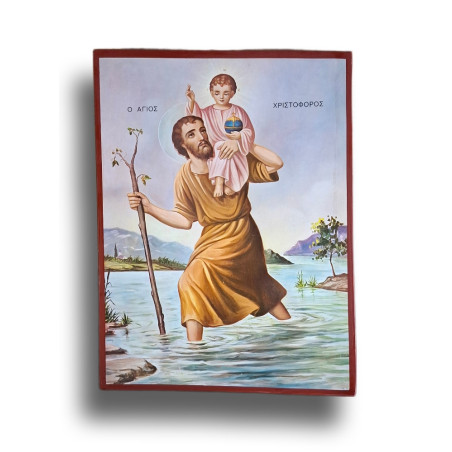 Sv. Kryštof – Nosič Krista, ochránce na cestách