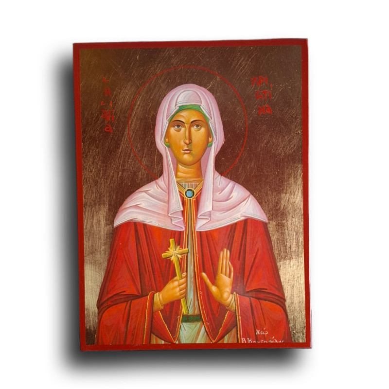 Ikona svaté Kristiny – dotek nebe uprostřed tvého domova