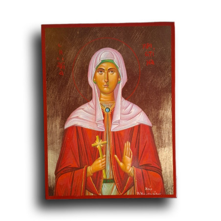 Ikona svaté Kristiny – dotek nebe uprostřed tvého domova