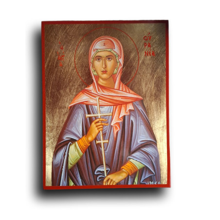 Ikona svaté Uranie – věrnost víře až do konce