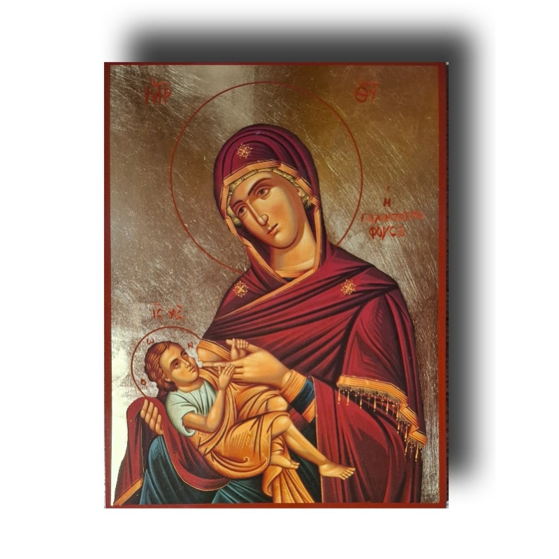Přesvatá Bohorodička „Galaktotrofousa“ – Matka, která živí život