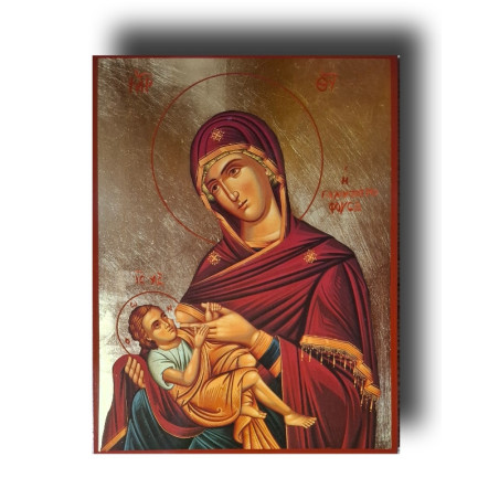 Přesvatá Bohorodička „Galaktotrofousa“ – Matka, která živí život