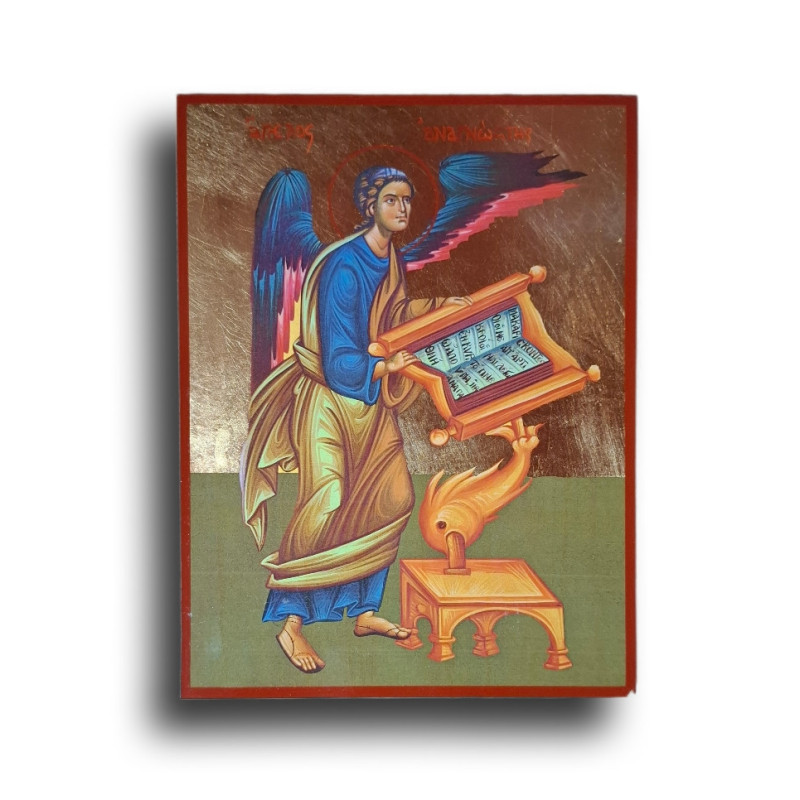 Ikona Anděla čtenáře – Angelos Anagnostis