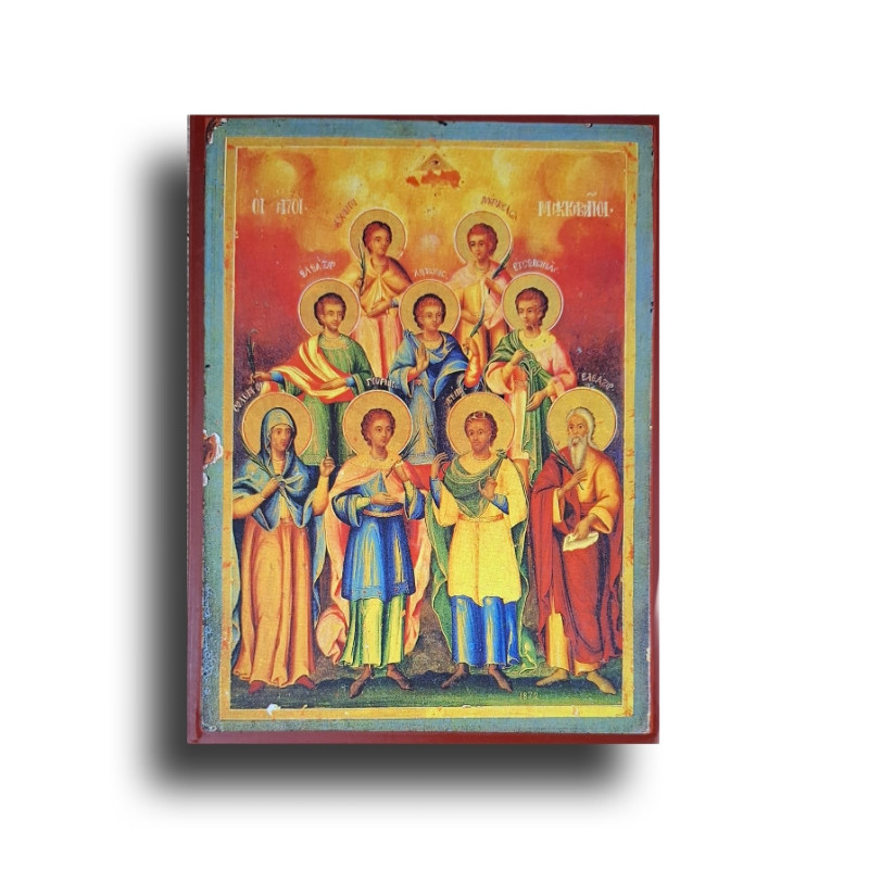 Ikona Sedmi svatých Makabejských – vítězství věrnosti Zákonu