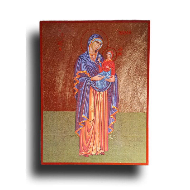 Ikona svaté Anny s malou Pannou Marií – Matka Matky Boží