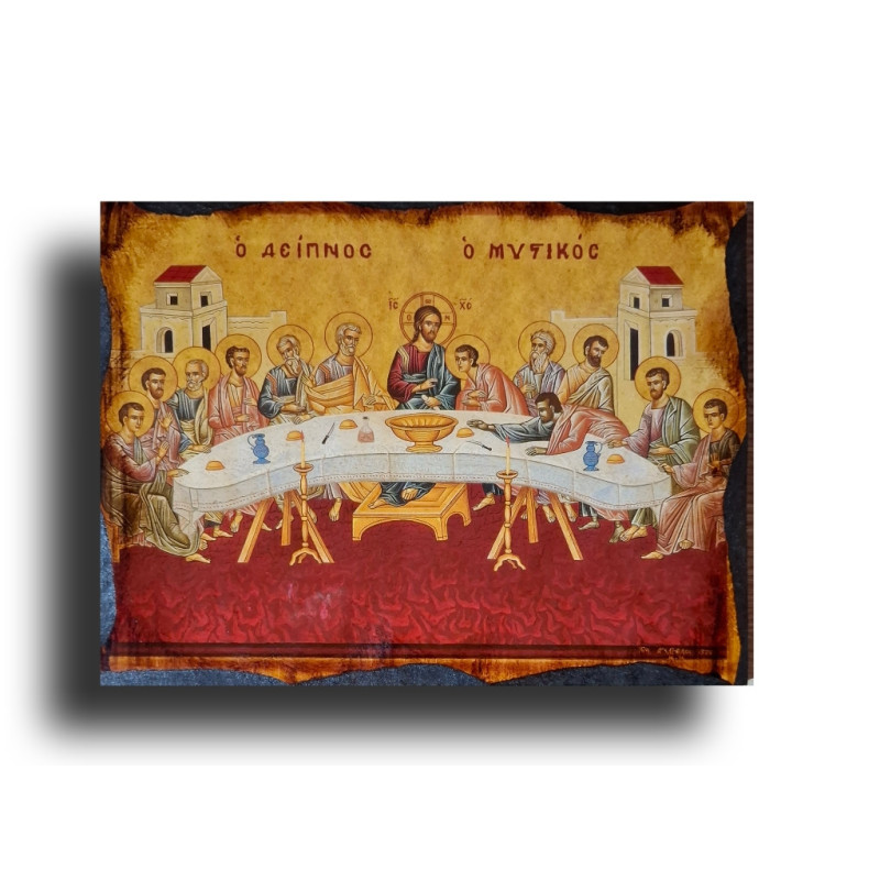 Ikona Poslední večeře – Mystický stůl Kristovy lásky