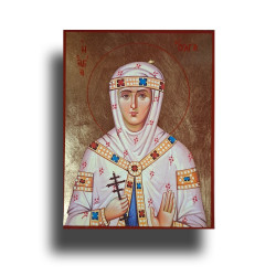 Svatá Olga Kyjevská – i poškrábaná ikona září vírou