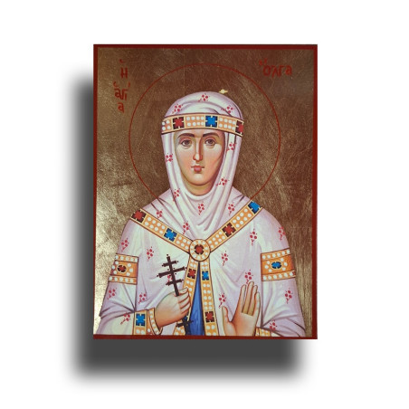 Svatá Olga Kyjevská – i poškrábaná ikona září vírou
