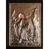 Kovová ikona proroka Elijáše