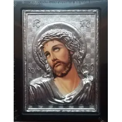 Kovová ikona Ježíše Krista
