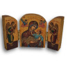 Byzantský triptych „Matka ustavičné pomoci – Pramen něhy střežený anděly“