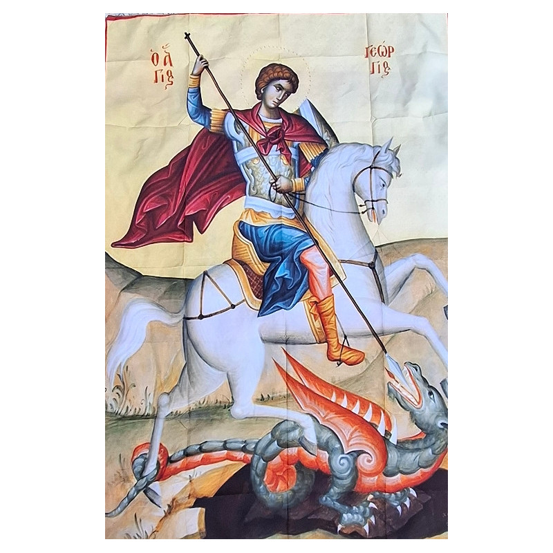 Tapiserie „Svatý Jiří zabíjí draka“