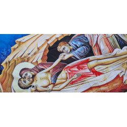 Tapiserie „Uložení Krista do hrobu“