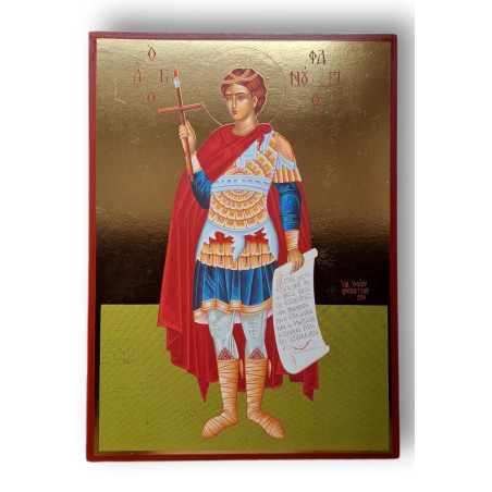 Ikona svatého Fanouria, velkého mučedníka
