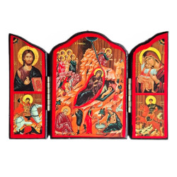 Triptych – Ikona Narození Páně