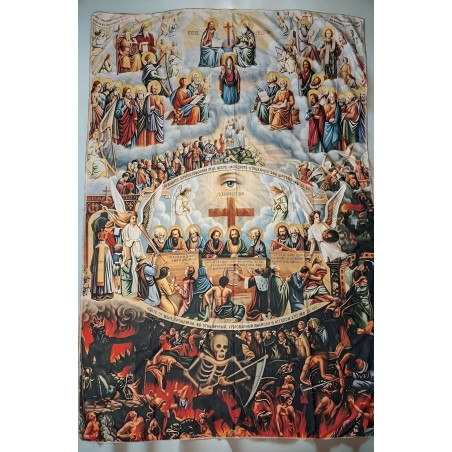 Tapiserie "Poslední soud" – 152 × 101 cm